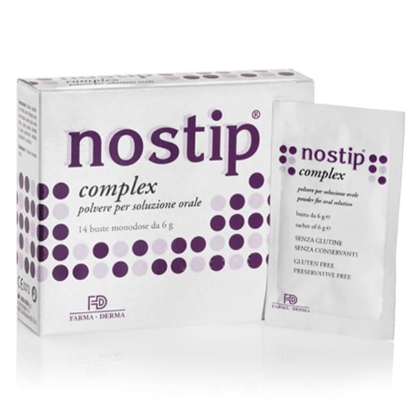 Nostip Complex Oral Solution Powder Against Constipation  14 bustina