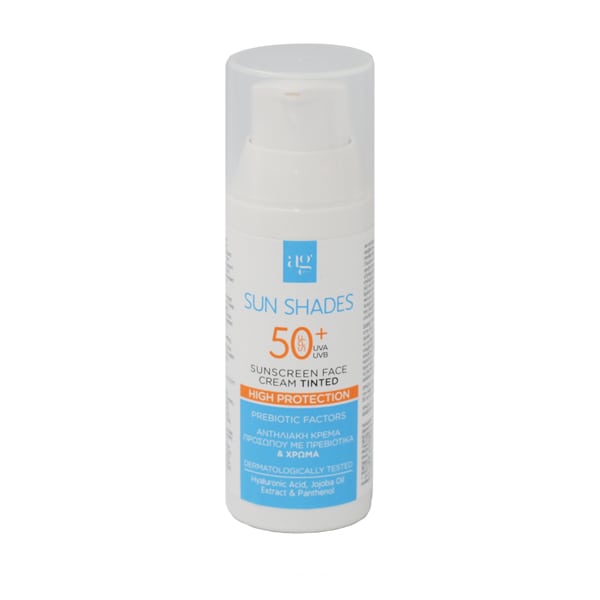 AG Pharm Sun Shades Face Sunscreen Tinted SPF50+  50 ml