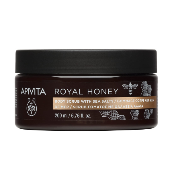 Apivita Royal Honey Body Scrub with Sea Salts  200 ml