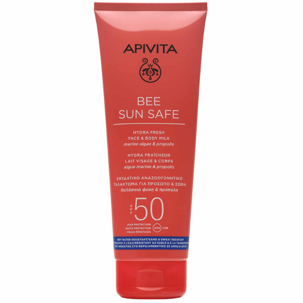 Apivita Bee Sun Safe Hydra Fresh Face & Body Milk SPF50  200 ml