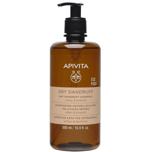 Apivita Eco Pack Dry Dandruff Shampoo Celery & Propolis  500 ml