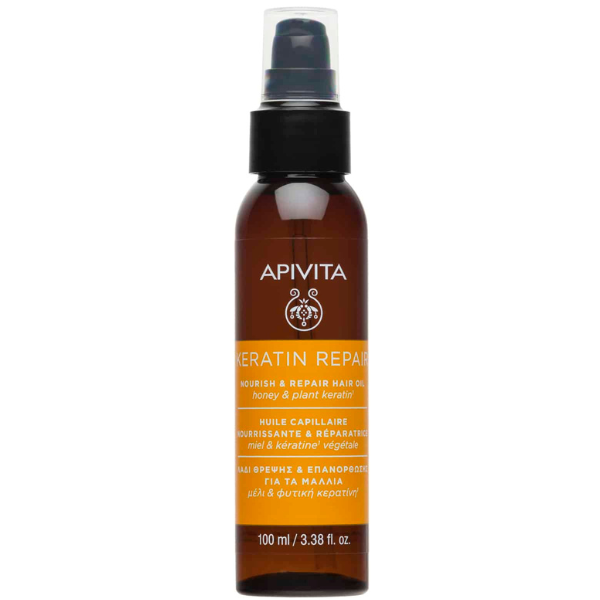 Apivita Keratin Repair Nourish & Repair Hair Oil  100 ml