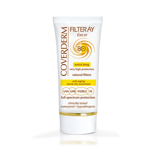 Coverderm Filteray Face Sunscreen SPF80  50 ml