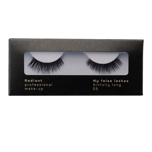 Radiant Professional Make-up My False Lashes 05 Sinfully Long  1 palë