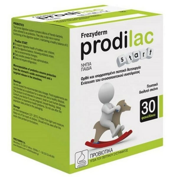 Frezyderm Prodilac Start Probiotics for Infants & Toddlers up to 2 Years  30 bustina