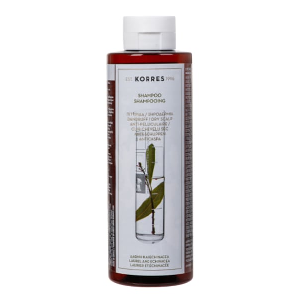 Korres Laurel & Echinacea Shampoo Against Dandruff & Dry Scalp  250 ml