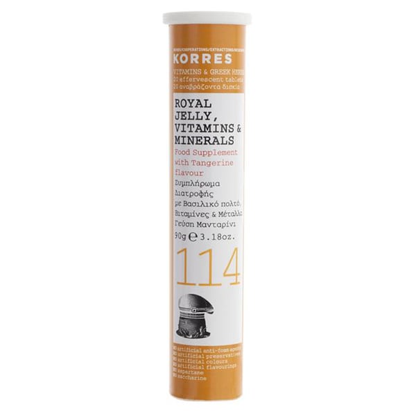 Korres Royal Jelly, Vitamins & Minerals  20 tableta efektive