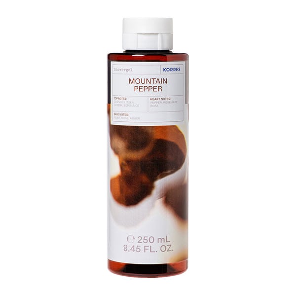 Korres Showergel Mountain Pepper  250 ml