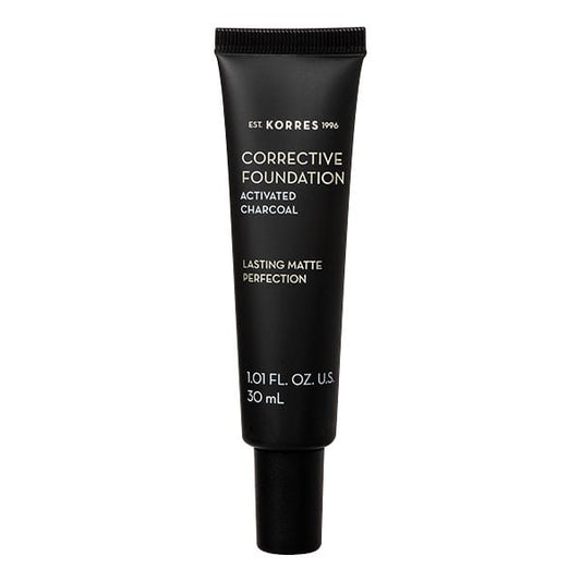 Korres Corrective Foundation Activated Charcoal SPF15 Acf1  30 ml