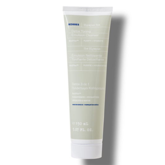Korres Olympus Tea Detox Toning Emulsion Cleanser for Face & Eyes  150 ml