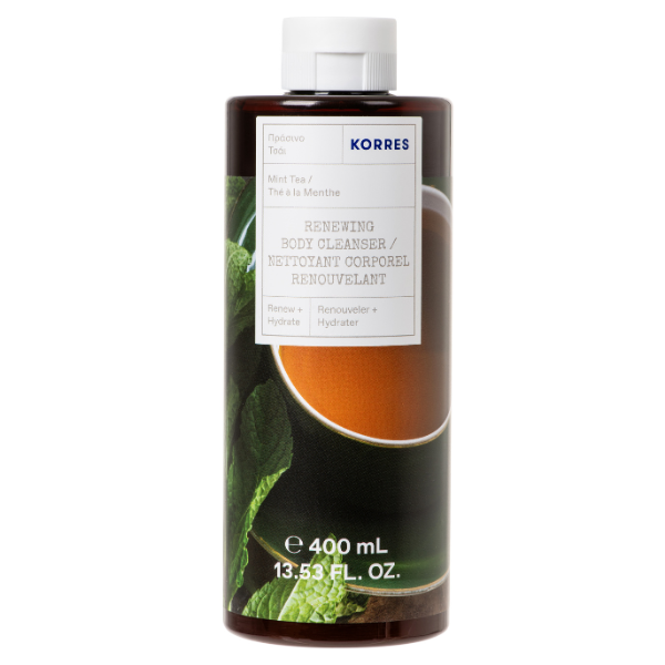 Korres Renewing Body Cleanser Mint Tea  400 ml