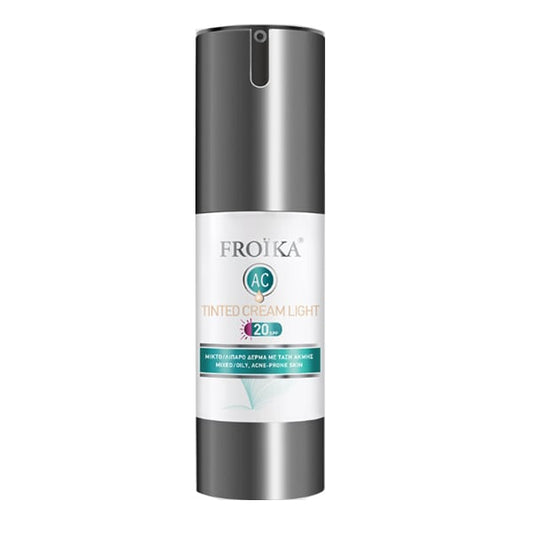 Froika AC Tinted Cream Light SPF20 for Oily/Combination Skin with Acne  30 ml