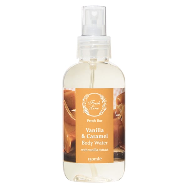 Fresh Line Vanilla & Caramel Body Water  150 ml