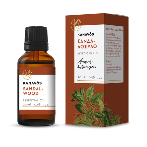 Kanavos Sandalwood Essential Oil  20 ml