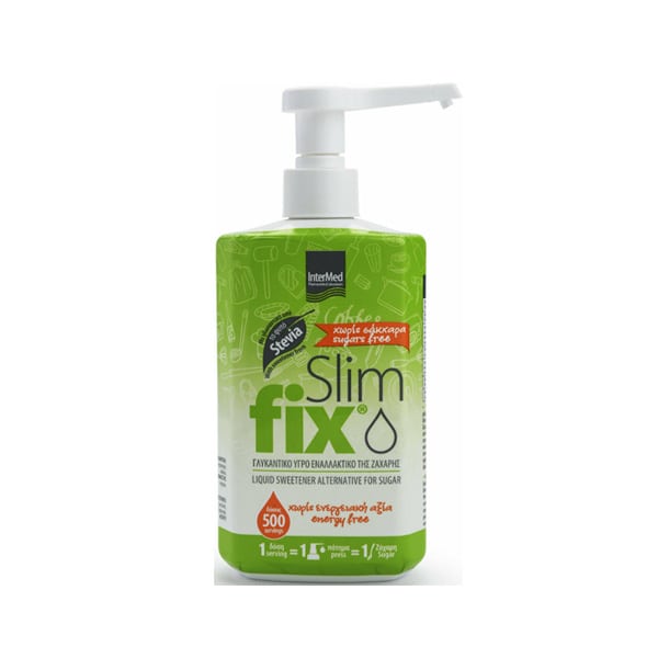Intermed Slim Fix Liquid Stevia Sweetener  500gr
