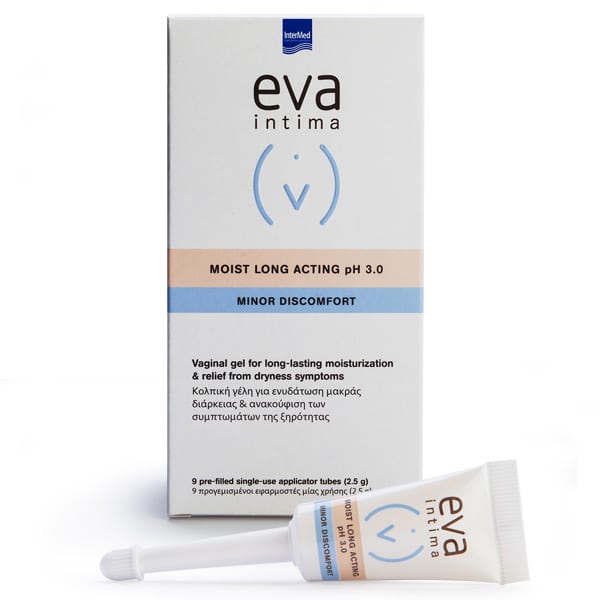 Intermed Eva Intima Moist Long Acting pH 3.0, 9applicators x 2  5g