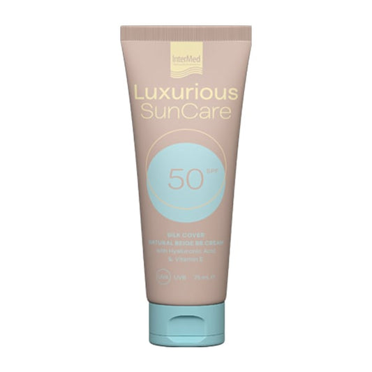 Intermed Luxurious Sun Care Silk Cover BB Cream SPF50  75ml - BEZHË NATYRALE