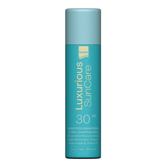 Intermed Luxurious Sun Care Probiotics Sunscreen SPF30 for Oily Acne-Prone Skin  75 ml