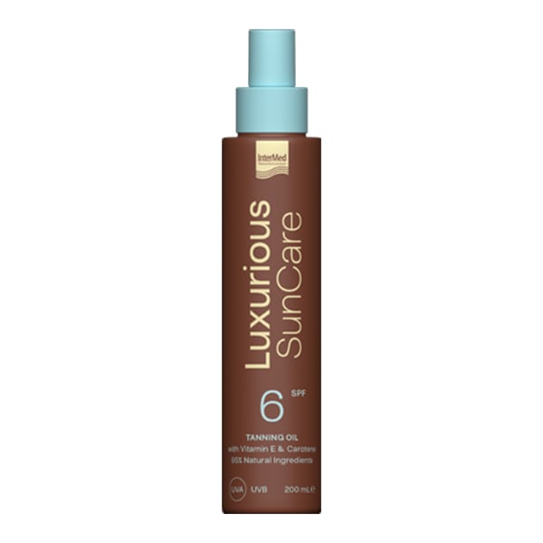 Intermed Luxurious Sun Care Tanning Oil SPF6  200 ml