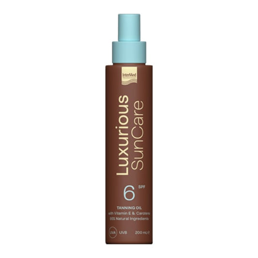 Intermed Luxurious Sun Care Tanning Oil SPF6  200 ml