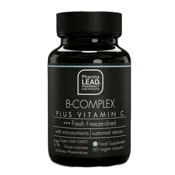Pharmalead Black Range B-Complex Plus Vitamin C  60 kapsula vegjetariane