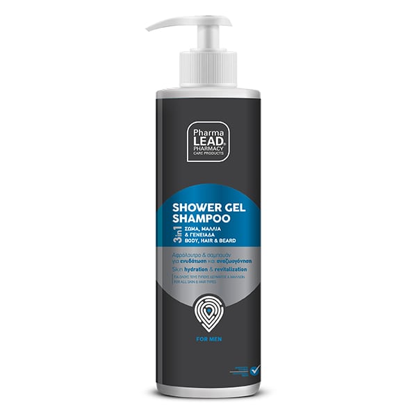 Pharmalead 3in1 Shower Gel Shampoo for Men  500 ml