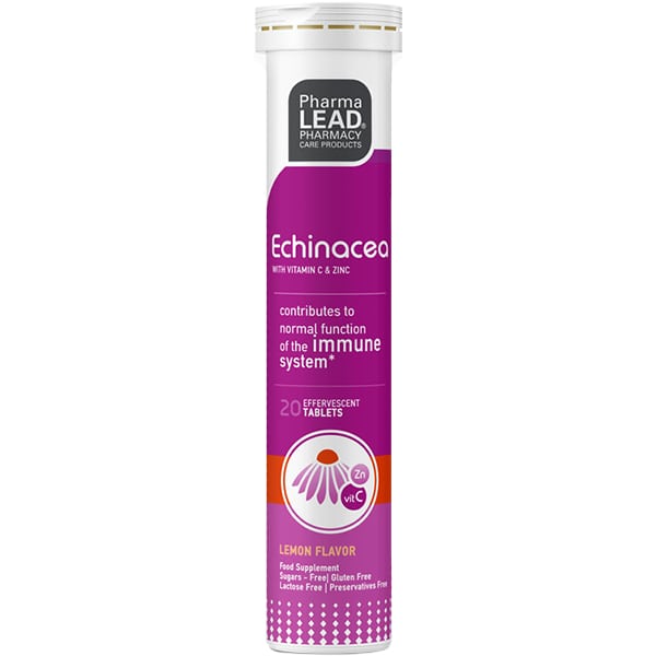 Pharmalead Echinacea with Vitamin C & Zinc  20 tableta efektive