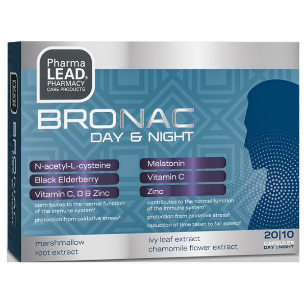 Pharmalead Bronac Day & Night  20+10 kapsula