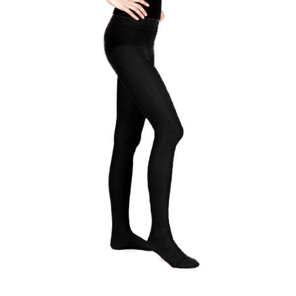 ADCO Graduated Compression Tights 40 Den (8 - 10 mmHg), for Tired Legs, Varicose Veins, Phlebitis (07700)  1 copë - E zezë