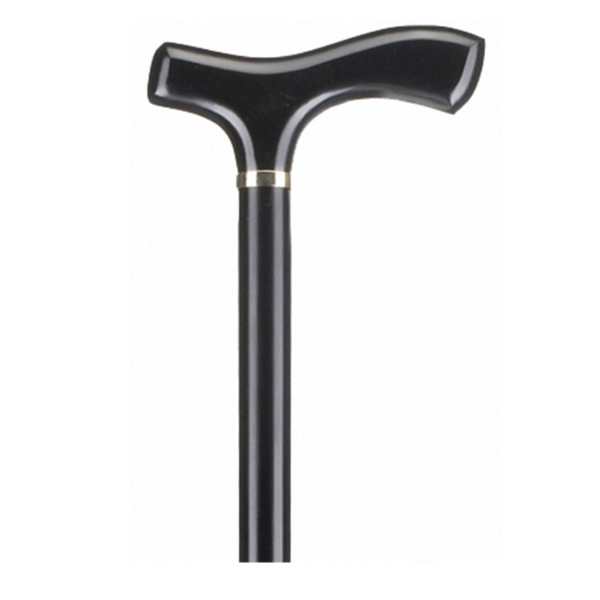 Alfacare Cane Black with Straight Handle AC–834  1 copë