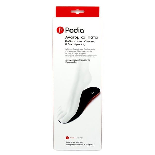 Podia Anatomic Insoles – Everyday Comfort & Support No40  1 palë