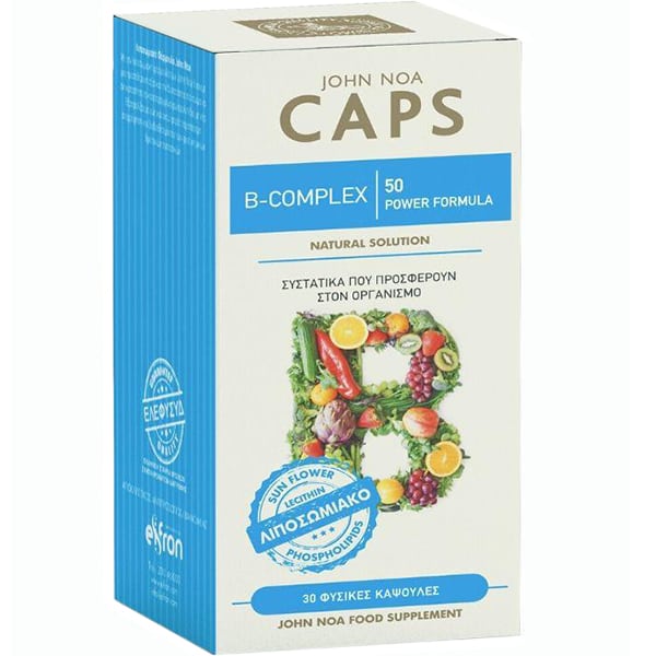 John Noa Caps B-Complex 50 Powder Formula  30 kapsula