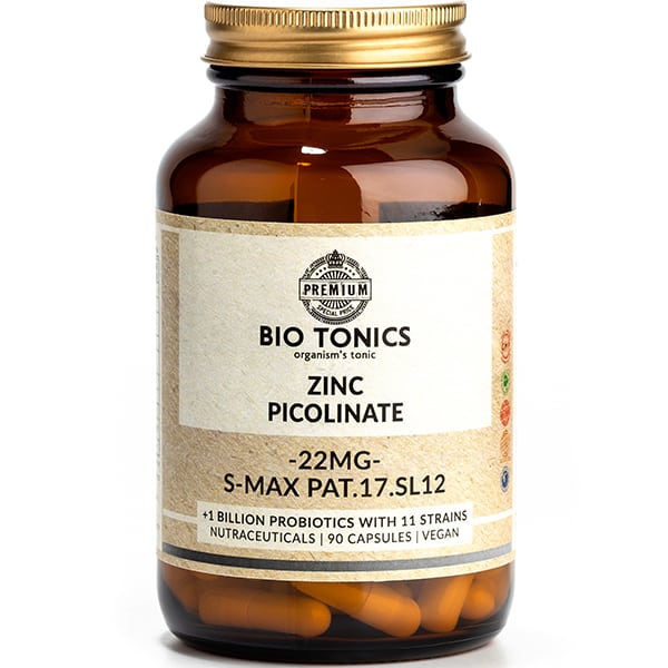 Bio Tonics Zinc Picolinate 22mg  90 ndeshje