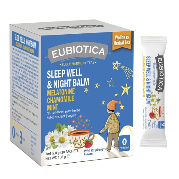 Eubiotica Sleep Harmony Teas Sleep Well & Night Balm  20x7.8g