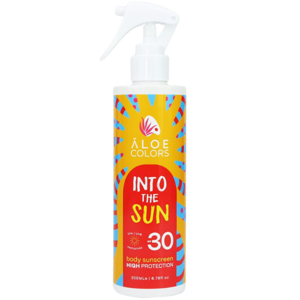 Aloe Colors Into The Sun Body Sunscreen SPF30  200 ml