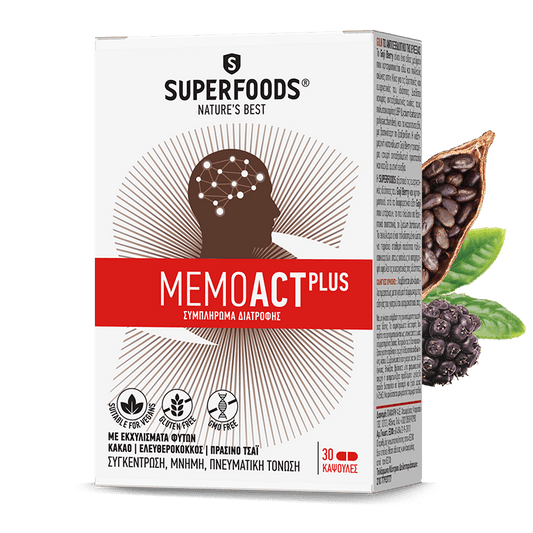 Superfoods Memoact Plus  30 kapsula