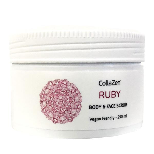CollaZen Body & Face Scrub Ruby  250 ml
