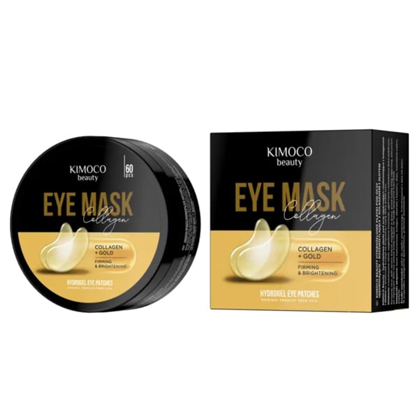 Kimoco Beauty Collagen + Gold Firming & Brightening Eye Mask  60 copë
