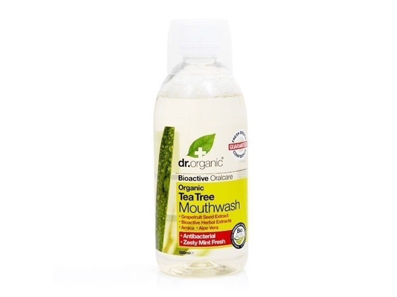 Dr. Organic Tea Tree Mouthwash  500 ml