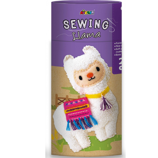 Avenir Sewing Doll Llama  Kukull Llama për Fëmijë copë