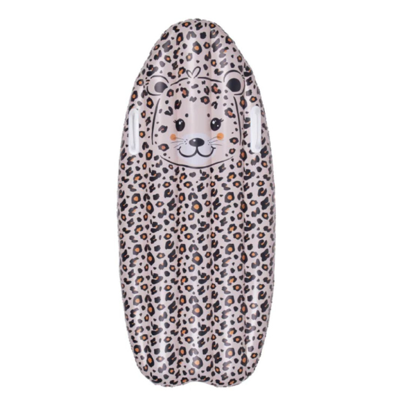 Swim Essentials Inflatable Surfboard Beige Leopard 6y+  1 copë - Leopard Beige