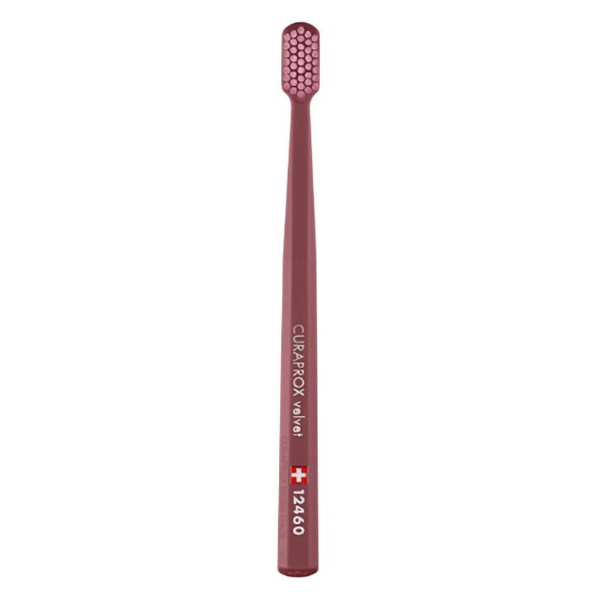 Curaprox Velvet 12460 Ultra Soft Toothbrush  1 copë - Fuksi-Rozë
