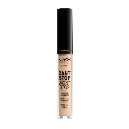 NYX PROFESSIONAL MAKE UP CaN't Stop WoN't Stop CoNtour CoNcealer, 3  5 ml - Vanilje