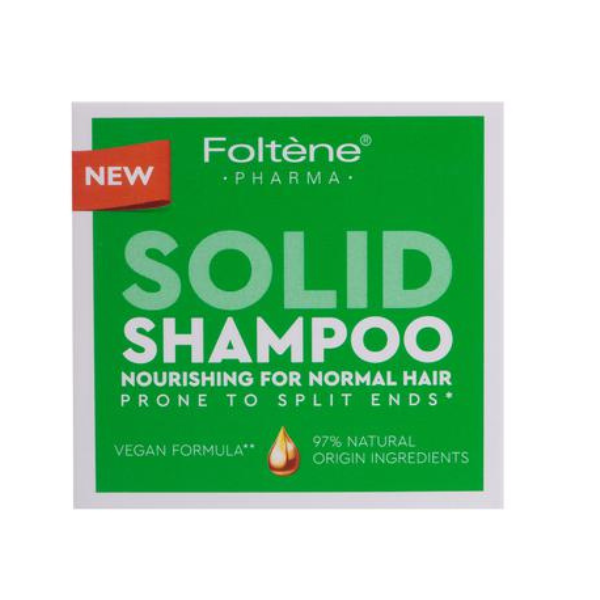 Foltene Pharma Nourishing Solid Shampoo for Normal Hair Vegan Formula  75g