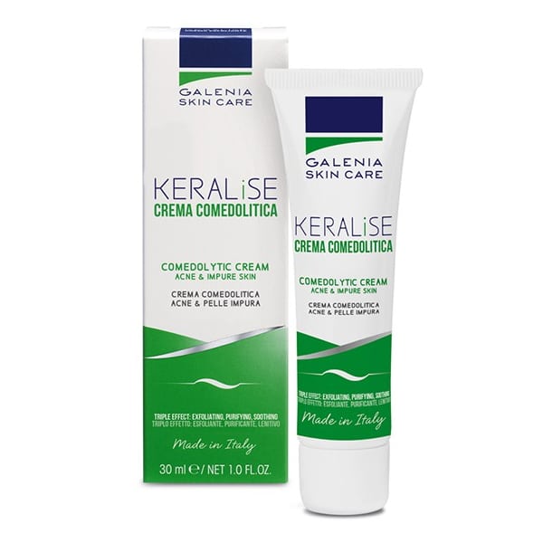 Galenia Skin Care Keralise Crema Comedolytic Face Cream for Oily Skin  30 ml