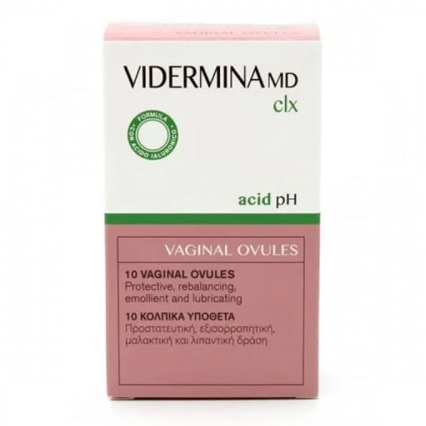 Vidermina CLX Vaginals Ovules  10 copë