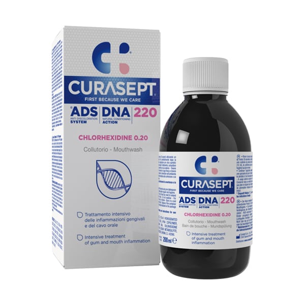 Curasept ADS DNA 220 Chlorhexidine 0.20 Oral Solution  200 ml
