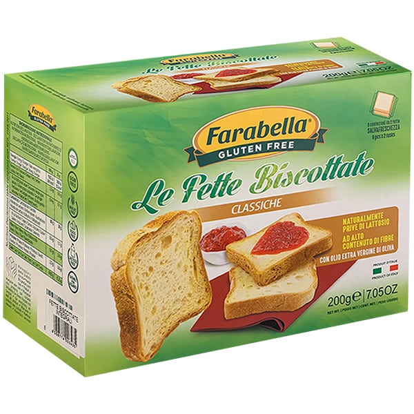 Farabella La Fette Biscotatte Classiche Gluten free breadcrumbs  200gr
