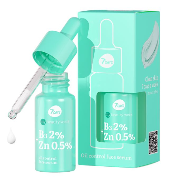 7DAYS MB B3 ZN Oil Control Face Serum  20 ml