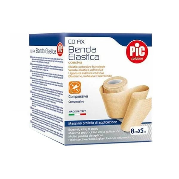 Pic Solution Cofix Elastic Cohesive Bandage (8cm x 5m)  1 copë